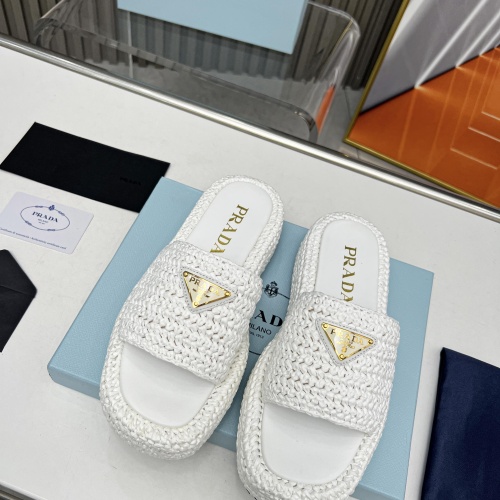 Replica Prada Slippers For Women #1197549 $96.00 USD for Wholesale