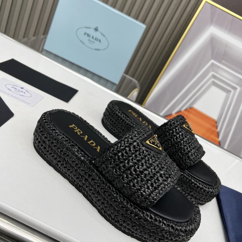 Replica Prada Slippers For Women #1197550 $96.00 USD for Wholesale