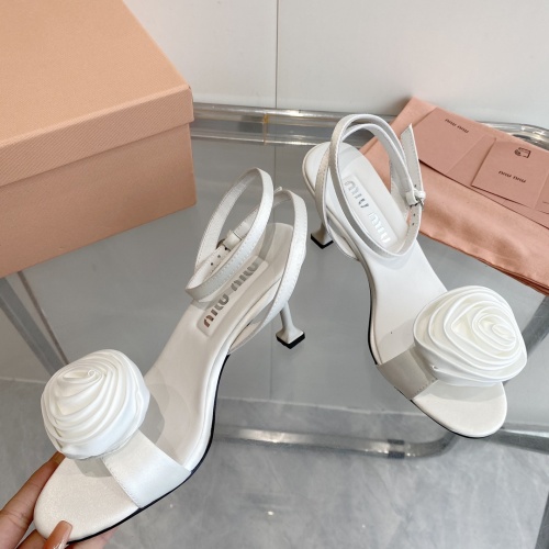 Replica MIU MIU Sandal For Women #1197569 $100.00 USD for Wholesale