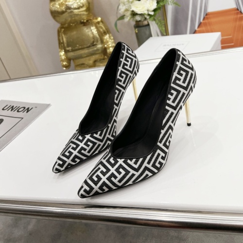 Cheap Balmain High-Heeled Shoes For Women #1198257, $$118.00 USD On Balmain High-Heeled Shoes