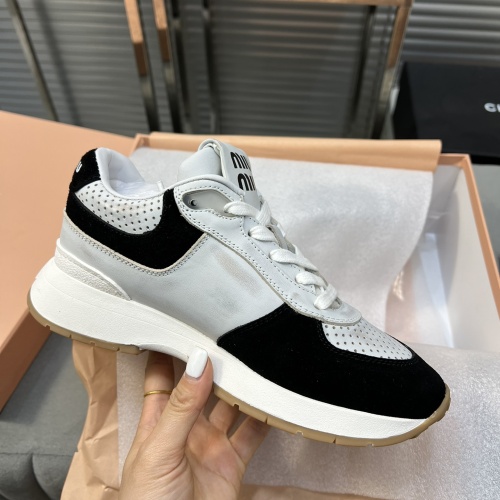 Replica MIU MIU Casual Shoes For Women #1198418 $102.00 USD for Wholesale