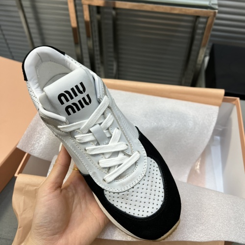 Replica MIU MIU Casual Shoes For Women #1198418 $102.00 USD for Wholesale