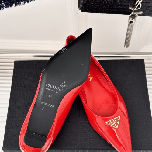 Replica Prada Flat Shoes For Women #1198427 $112.00 USD for Wholesale