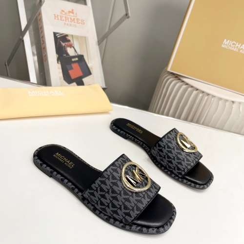 Replica Michael Kors Slippers For Women #1198620 $76.00 USD for Wholesale