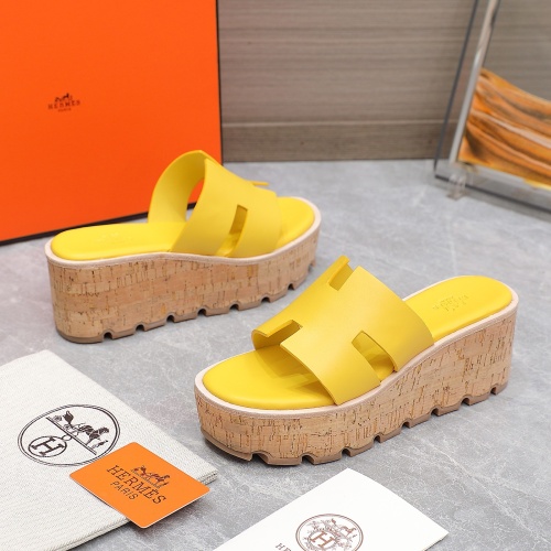 Replica Hermes Slippers For Women #1198804 $102.00 USD for Wholesale