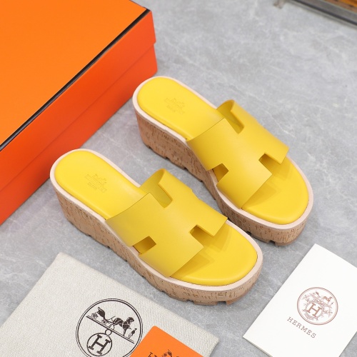 Replica Hermes Slippers For Women #1198804 $102.00 USD for Wholesale