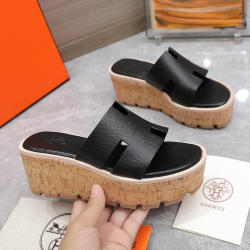 Replica Hermes Slippers For Women #1198807 $102.00 USD for Wholesale