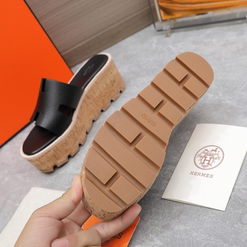 Replica Hermes Slippers For Women #1198807 $102.00 USD for Wholesale