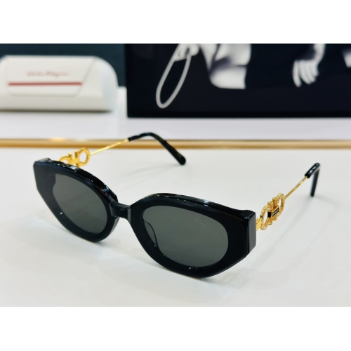 Cheap Salvatore Ferragamo AAA Quality Sunglasses #1201373, $$60.00 USD On Salvatore Ferragamo AAA Quality Sunglasses