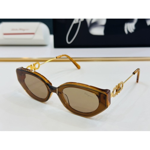 Cheap Salvatore Ferragamo AAA Quality Sunglasses #1201377, $$60.00 USD On Salvatore Ferragamo AAA Quality Sunglasses