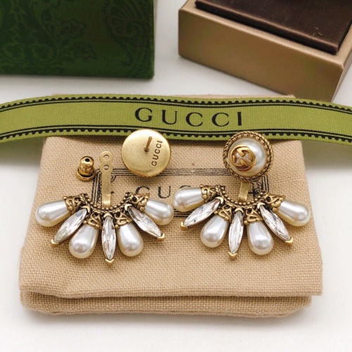 Replica Gucci Earrings For Women #1205949 $29.00 USD for Wholesale