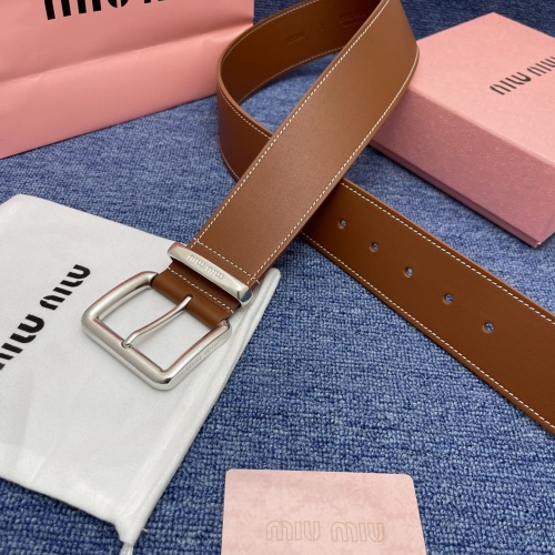 Replica MIU MIU AAA Quality Belts For Women #1207557 $85.00 USD for Wholesale