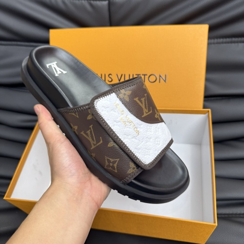 Replica Louis Vuitton Slippers For Men #1208009 $52.00 USD for Wholesale