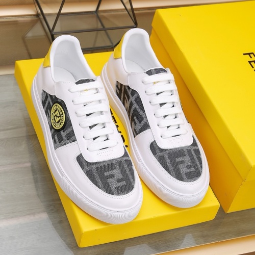 Replica Fendi Casual Shoes For Men #1208087 $85.00 USD for Wholesale