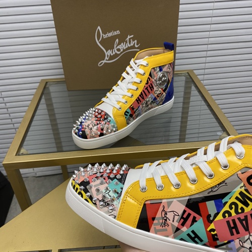 Replica Christian Louboutin High Top Shoes For Men #1208767 $96.00 USD for Wholesale