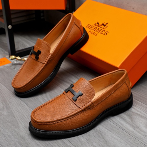 Cheap Hermes Leather Shoes For Men #1209459, $$82.00 USD On Hermes Leather Shoes