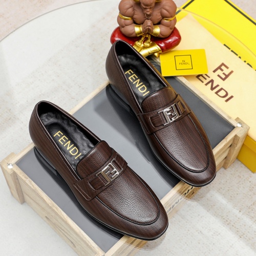 Cheap Fendi Leather Shoes For Men #1209673, $$80.00 USD On Fendi Leather Shoes