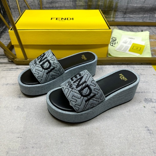 Cheap Fendi Slippers For Women #1210011, $$85.00 USD On Fendi Slippers