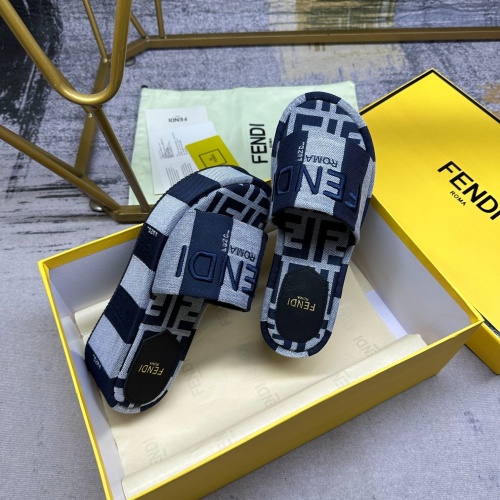 Replica Fendi Slippers For Women #1210014 $85.00 USD for Wholesale