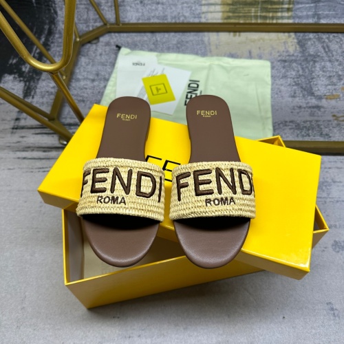 Cheap Fendi Slippers For Women #1210029, $$80.00 USD On Fendi Slippers