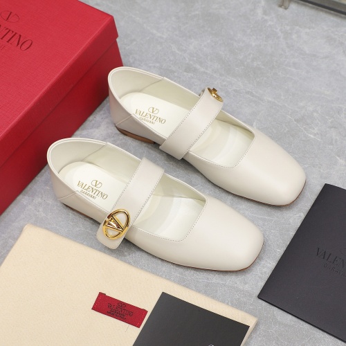 Replica Valentino Flat Shoes For Women #1210336 $108.00 USD for Wholesale