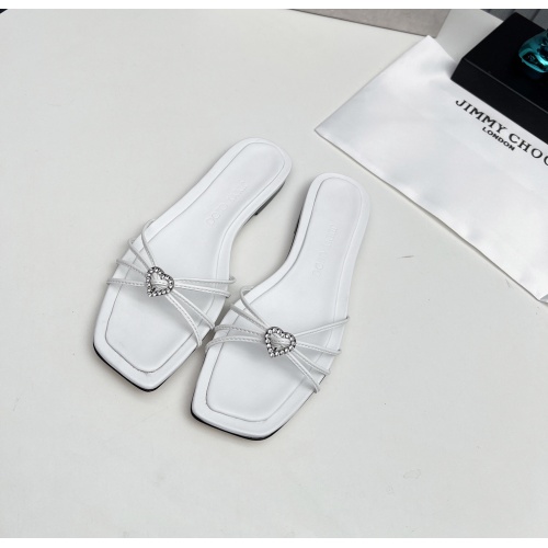 Cheap Jimmy Choo Slippers For Women #1210375, $$98.00 USD On Jimmy Choo Slippers