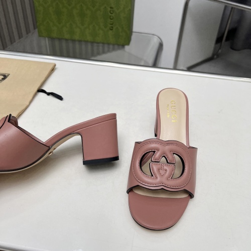 Replica Gucci Slippers For Women #1210394 $85.00 USD for Wholesale