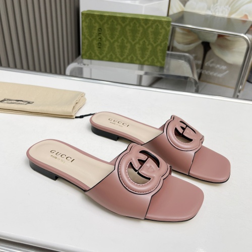 Replica Gucci Slippers For Women #1210654 $85.00 USD for Wholesale