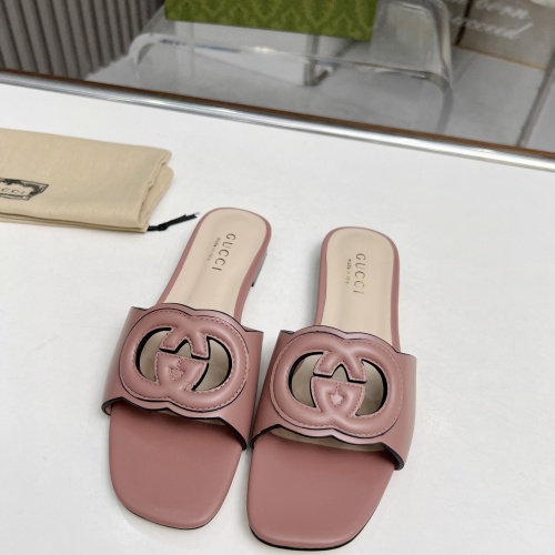 Replica Gucci Slippers For Women #1210654 $85.00 USD for Wholesale