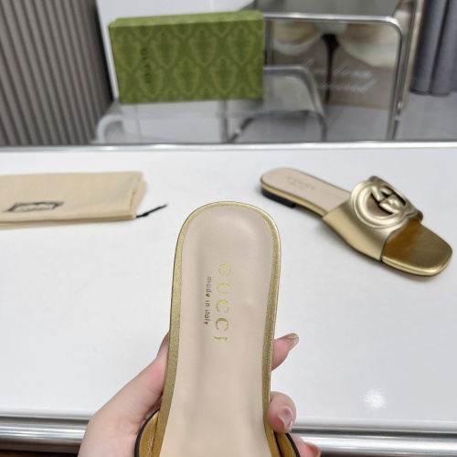 Replica Gucci Slippers For Women #1210664 $85.00 USD for Wholesale