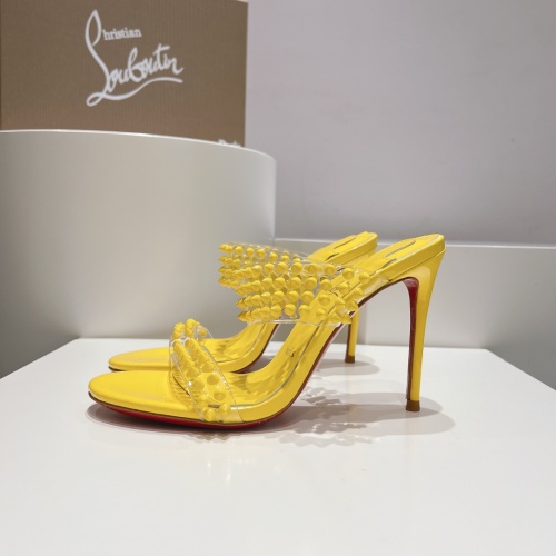 Replica Christian Louboutin Sandal For Women #1210908 $108.00 USD for Wholesale