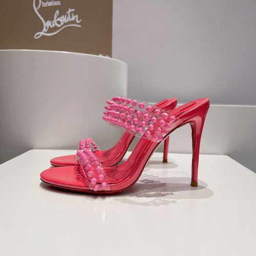 Replica Christian Louboutin Sandal For Women #1210910 $108.00 USD for Wholesale