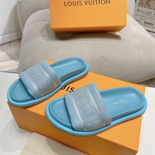 Replica Louis Vuitton Slippers For Women #1210986 $82.00 USD for Wholesale