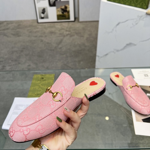 Replica Gucci Slippers For Women #1211337 $85.00 USD for Wholesale