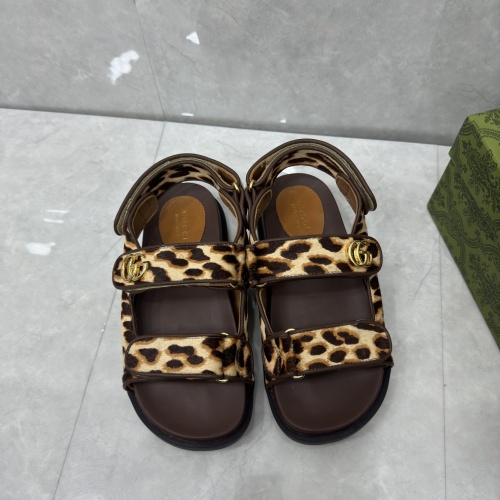 Replica Gucci Sandal For Women #1211372 $100.00 USD for Wholesale