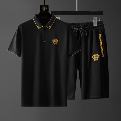 Cheap Versace Tracksuits Short Sleeved For Men #1211503, $$68.00 USD On Versace Tracksuits