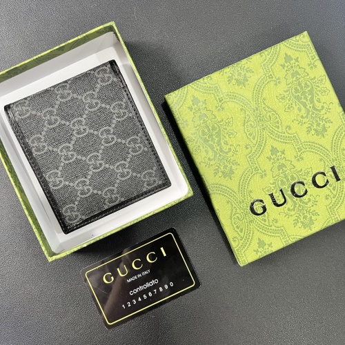 Replica Gucci Wallets #1211649 $34.00 USD for Wholesale