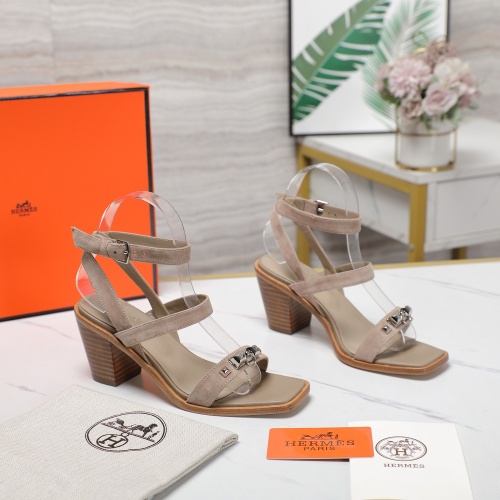 Replica Hermes Sandal For Women #1212105 $125.00 USD for Wholesale