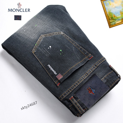 Replica Moncler Jeans For Men #1212185 $48.00 USD for Wholesale