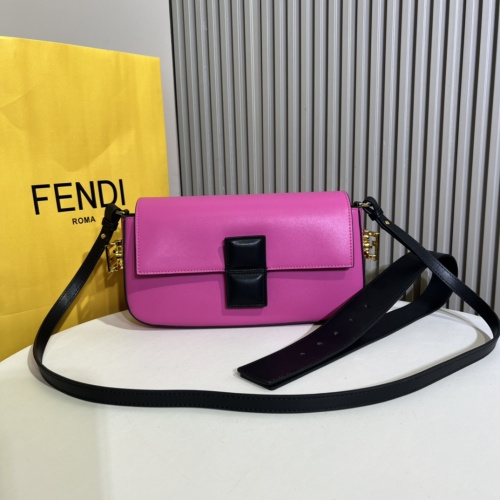 Replica Fendi AAA Quality Shoulder Bags For Women #1212282 $102.00 USD for Wholesale