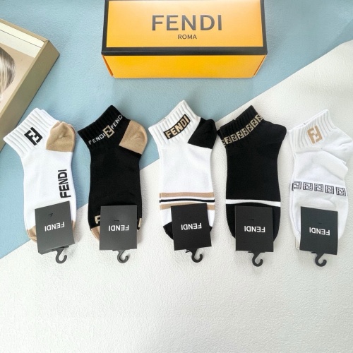 Cheap Fendi Socks #1212749, $$27.00 USD On Fendi Socks