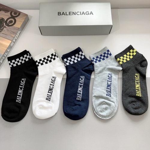 Cheap Balenciaga Socks For Men #1212754, $$27.00 USD On Balenciaga Socks