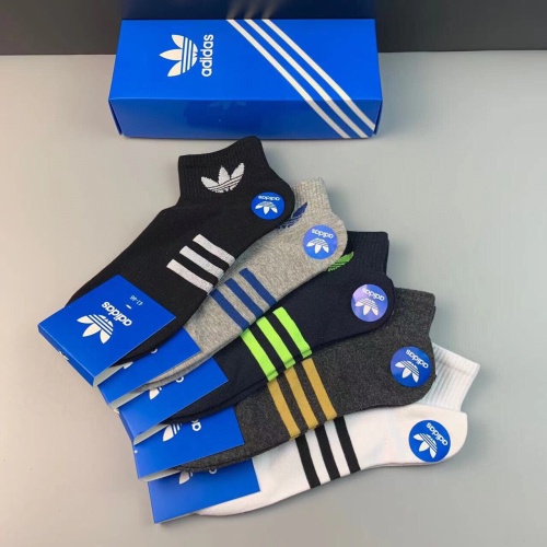 Replica Adidas Socks For Men #1212778 $27.00 USD for Wholesale