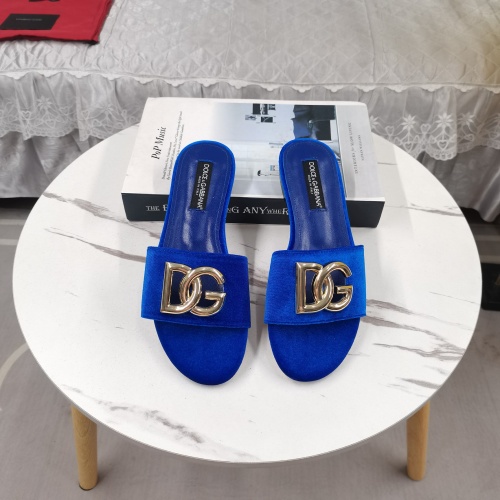 Cheap Dolce &amp; Gabbana D&amp;G Slippers For Women #1213151, $$115.00 USD On Dolce &amp; Gabbana D&amp;G Slippers