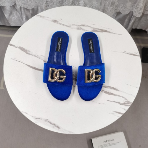 Replica Dolce & Gabbana D&G Slippers For Women #1213151 $115.00 USD for Wholesale