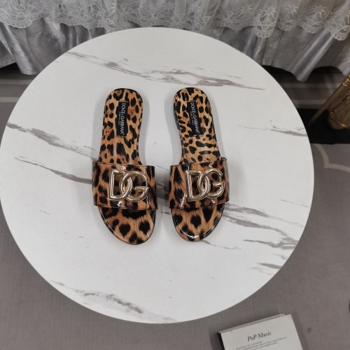 Cheap Dolce &amp; Gabbana D&amp;G Slippers For Women #1213193, $$125.00 USD On Dolce &amp; Gabbana D&amp;G Slippers