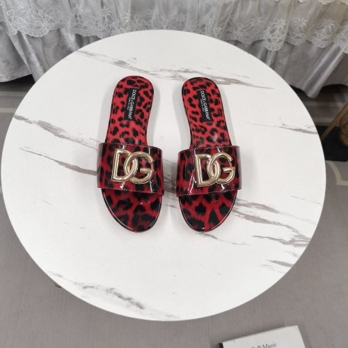 Cheap Dolce &amp; Gabbana D&amp;G Slippers For Women #1213194, $$125.00 USD On Dolce &amp; Gabbana D&amp;G Slippers