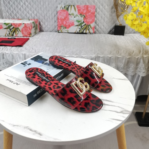 Replica Dolce & Gabbana D&G Slippers For Women #1213194 $125.00 USD for Wholesale