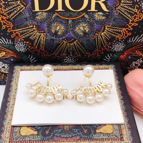 Replica Christian Dior Earrings For Women #1213403 $27.00 USD for Wholesale