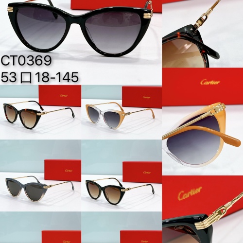 Replica Cartier AAA Quality Sunglassess #1213702 $48.00 USD for Wholesale